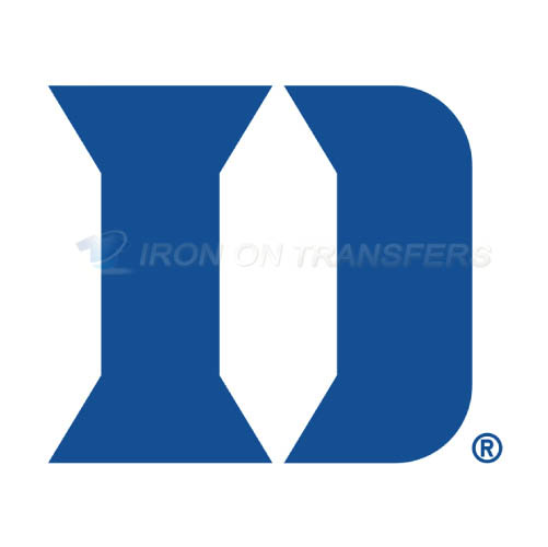Duke Blue Devils Iron-on Stickers (Heat Transfers)NO.4288